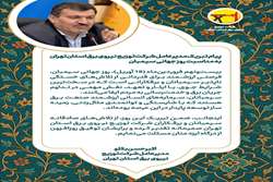  پیام تبریک مدیرعامل شرکت توزیع نیروی برق استان تهران به مناسبت روز جهانی سیمبان