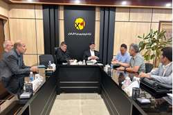برگزاری جلسه با مدیران شرکت کاله با محوریت مدیریت بار مصرف صنایع
