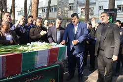 مراسم استقبال و تشییع شهید گمنام در شرکت توزیع نیروی برق استان تهران برگزار شد